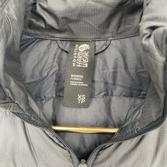 Mountain Hardwear Rhea RIdge Down Puffer Vest Black Women's Size XS - Picture 3 of 9